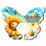 Baza martisor fluture, Baza acadea, 11×8 cm, BBUV037 - imagine 4