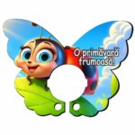 Baza martisor fluture, Baza acadea, 11×8 cm, BBUV038 - imagine 4