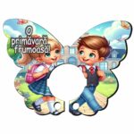Baza martisor fluture, Baza acadea, 11×8 cm, BBUV040 - imagine 4