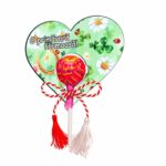 Martisor Chupa Chups, Inima, 10x8 cm, MBUV026 - imagine 4