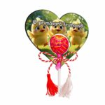 Martisor Chupa Chups, Inima, 10x8 cm, MBUV028 - imagine 3