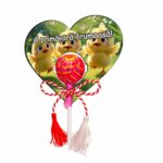 Martisor Chupa Chups, Inima, 10x8 cm, MBUV028 - imagine 4