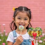 Martisor Chupa Chups, Inima, 10x8 cm, MBUV028 - imagine 2