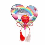 Martisor Chupa Chups, Inima, 10x8 cm, MBUV029 - imagine 4