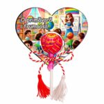 Martisor Chupa Chups, Inima, 10x8 cm, MBUV030