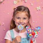 Martisor Chupa Chups, Fluture, 11×8 cm, MBUV034 - imagine 2