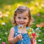 Martisor Chupa Chups, Fluture, 11×8 cm, MBUV035 - imagine 2