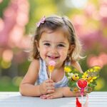 Martisor Chupa Chups, Fluture, 11×8 cm, MBUV036 - imagine 2