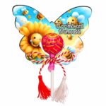 Martisor Chupa Chups, Fluture, 11×8 cm, MBUV037