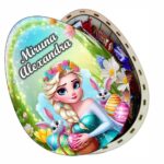 Cutie Dulciuri Paste, Personalizata, Ou Kinder Surprise, Elsa, CPD001