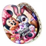 Cutie Dulciuri Paste, Personalizata, Ou Kinder Surprise, Minnie Mouse, CPD002