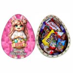 Cutie Dulciuri Paste, Personalizata, Ou Kinder Surprise, Roblox Girl, CPD006 - imagine 4