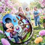 Cutie Dulciuri Paste, Personalizata, Ou Kinder Surprise, Mickey Mouse, CPD010 - imagine 3
