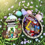 Cutie Dulciuri Paste, Personalizata, Ou Kinder Surprise, Minecraft, CPD013 - imagine 2