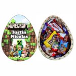 Cutie Dulciuri Paste, Personalizata, Ou Kinder Surprise, Minecraft, CPD013 - imagine 4