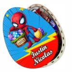 Cutie Dulciuri Paste, Personalizata, Ou Kinder Surprise, Spidey, CPD014