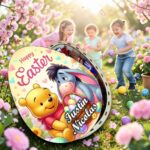 Cutie Dulciuri Paste, Personalizata, Ou Kinder Surprise, Winnie The Pooh, CPD018 - imagine 3