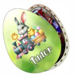 Cutie Dulciuri Paste, Personalizata, Ou Kinder Surprise, Iepuras, CPD020