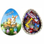 Cutie Dulciuri Paste, Personalizata, Ou Kinder Surprise, Iepuras, CPD021 - imagine 4