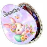 Cutie Dulciuri Paste, Personalizata, Ou Kinder Surprise, Iepuras, CPD022