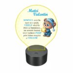 Lampa Led 3D, Personalizata – Ursulet, 22×18 cm (LDUV073) - imagine 5