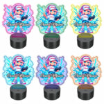 Lampa Led 3D, Personalizata – Roblox Girl, 22×18 cm (LDUV078) - imagine 2