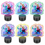 Lampa Led 3D, Personalizata – Elsa, 22×17,5 cm (LDUV079) - imagine 2