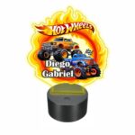 Lampa Led 3D, Personalizata – Hotwheels, 22×18 cm (LDUV081) - imagine 5