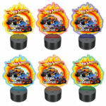 Lampa Led 3D, Personalizata – Hotwheels, 22×18 cm (LDUV081) - imagine 2