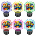 Lampa Led 3D, Personalizata – Minioni, 22×18 cm (LDUV084) - imagine 2