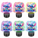 Lampa Led 3D, Personalizata – Stitch, 22×17,5 cm (LDUV085) - imagine 2