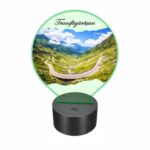 Lampa Led 3D, Transfagarasan, 22×18 cm, LOTUV005