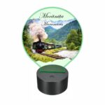 Lampa Led 3D, Mocanita-Maramures, 22×18 cm, LOTUV010