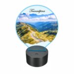 Lampa Led 3D, Transalpina, 22×18 cm, LOTUV012