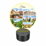 Lampa Led 3D, Sibiu, 22×18 cm, LOTUV016