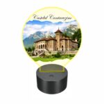 Lampa Led 3D, Castelul Cantacuzino, 22×18 cm, LOTUV020