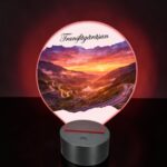 Lampa Led 3D, Transfagarasan, 22×18 cm, LOTUV021 - imagine 2