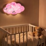 Lampa veghe, Lemn, Minnie Mouse, 40 cm, LVUV007 - imagine 3