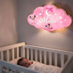 Lampa veghe, Lemn, Minnie Mouse, 40 cm, LVUV007 - imagine 2