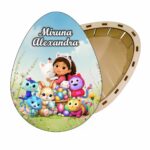Cutie personalizata Paste, Ou Kinder Surprise, Gabby's Dollhouse, OKPUV019