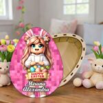 Cutie personalizata Paste, Ou Kinder Surprise, Roblox Girl, OKPUV021 - imagine 3