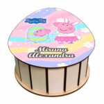 Cutie personalizata Paste, Ou Kinder Surprise, Peppa Pig, OKPUV022 - imagine 5