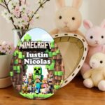 Cutie personalizata Paste, Ou Kinder Surprise, Minecraft, OKPUV028 - imagine 3