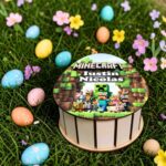 Cutie personalizata Paste, Ou Kinder Surprise, Minecraft, OKPUV028 - imagine 2