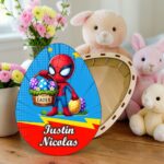 Cutie personalizata Paste, Ou Kinder Surprise, Spidey, OKPUV029 - imagine 3