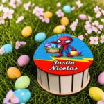 Cutie personalizata Paste, Ou Kinder Surprise, Spidey, OKPUV029 - imagine 2