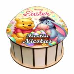 Cutie personalizata Paste, Ou Kinder Surprise, Winnie The Pooh, OKPUV033 - imagine 5