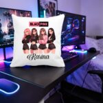 Perna copii, Personalizata - Blackpink, 40cm (PGR0135) - imagine 2