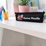 Penar Personalizat, Scoala, Kpop, 22x7x6,5cm, Negru, PNSC043 - imagine 2