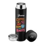 Termos Personalizat, Negru, 500 ml, THP017